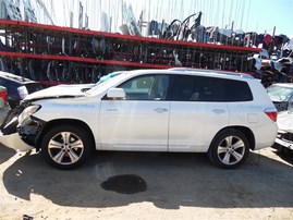 2008 Toyota Highlander Limited White 3.5L AT 2WD #Z24660